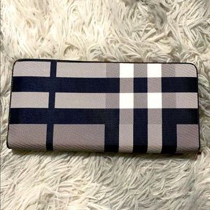 Black white and gray Wallet